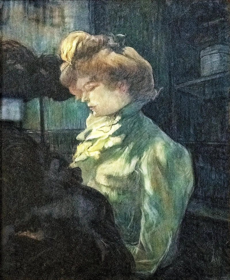A Modista - Henri de Toulouse-Lautrec