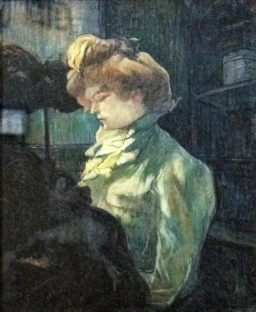 A Modista - Henri de Toulouse-Lautrec