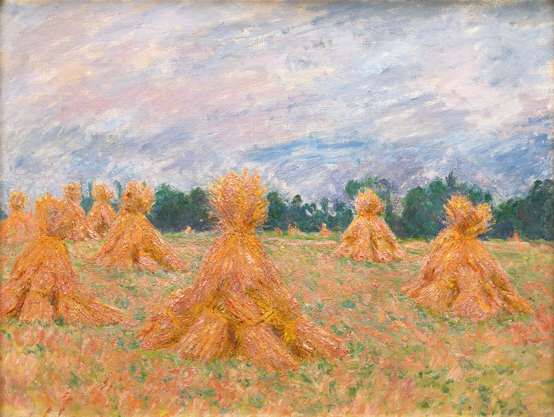 A Colheita - Blanche Hoschedé Monet