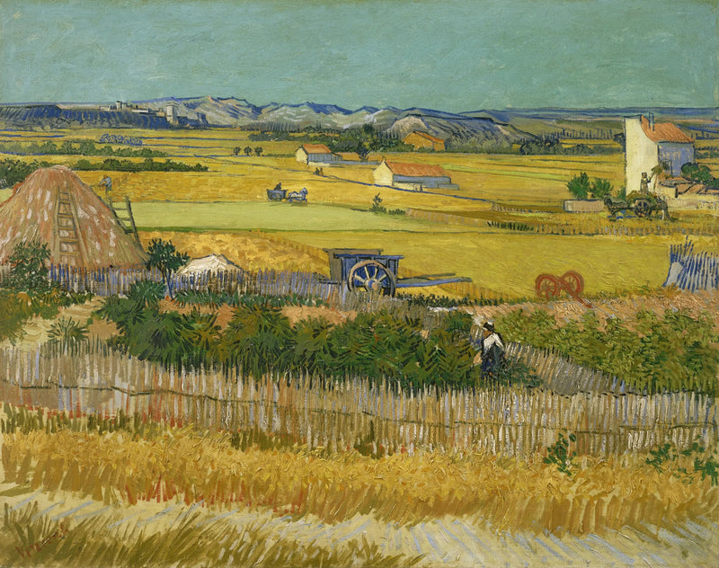 A Colheita - Vincent van Gogh