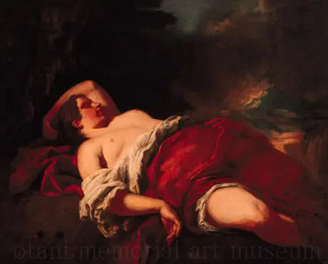 A Colheitadeira Adormecida - Gustave Courbet