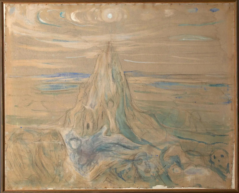 A Montanha Humana - Edvard Munch
