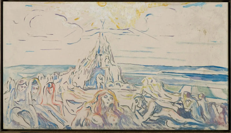 A Montanha Humana - Edvard Munch