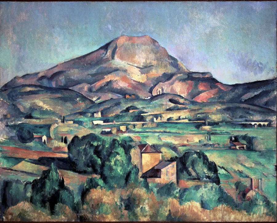 A Montanha Sainte-Victoire vista de Bellevue - Paul Cézanne