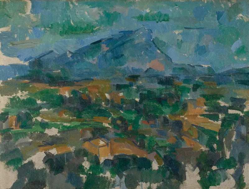 A Montanha Sainte-Victoire vista das Lauves - Paul Cézanne