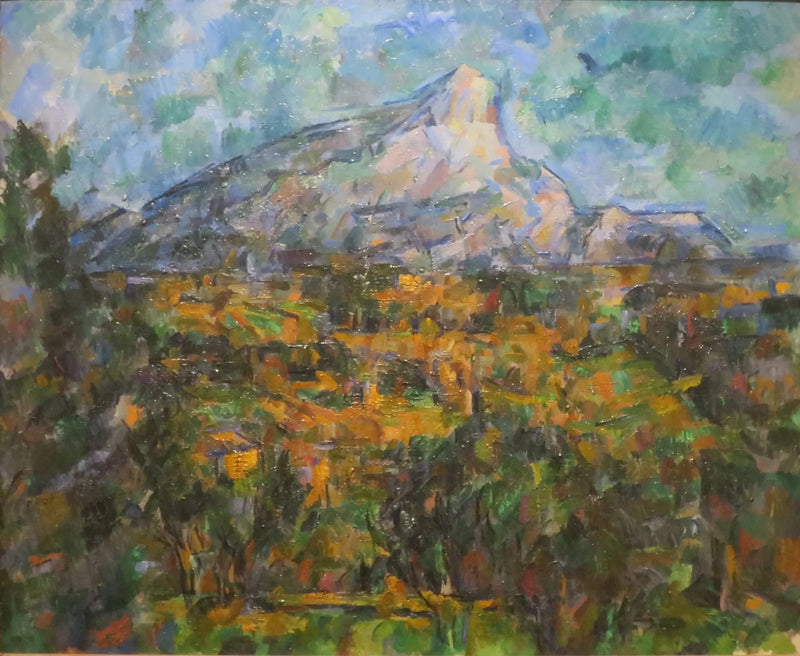 A Montanha Sainte-Victoire vista das Lauves - Paul Cézanne