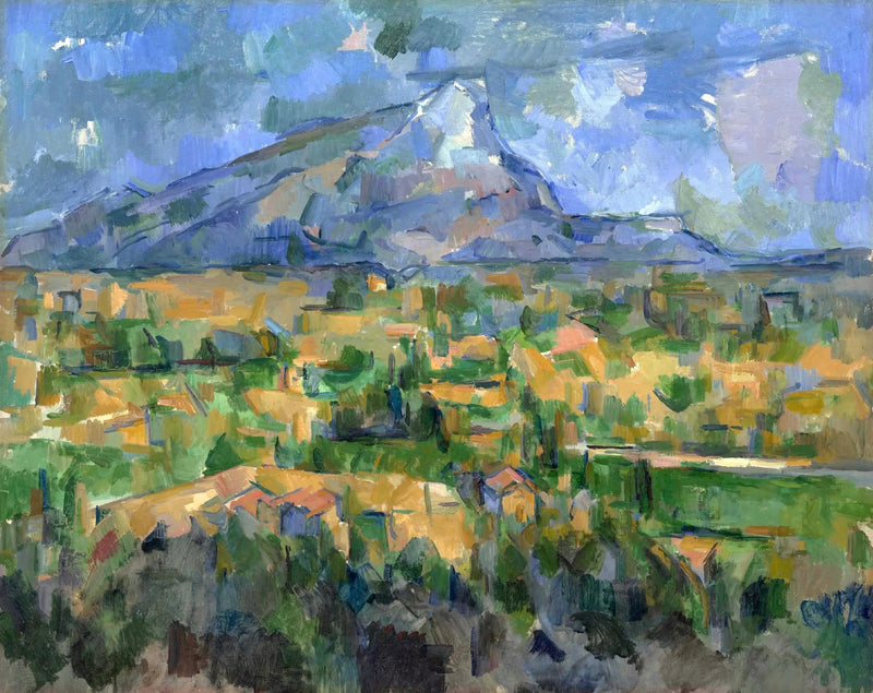 A Montanha Sainte-Victoire vista das Lauves - Paul Cézanne