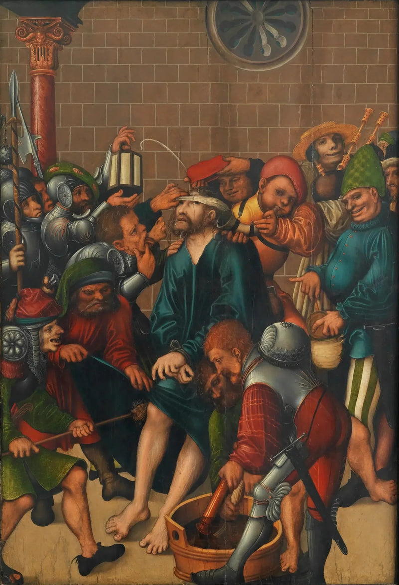 A zombaria de Cristo - Lucas Cranach, o Velho