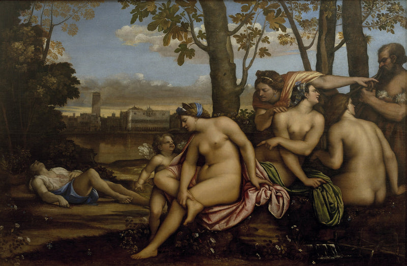 A Morte de Adônis - Sebastiano del Piombo