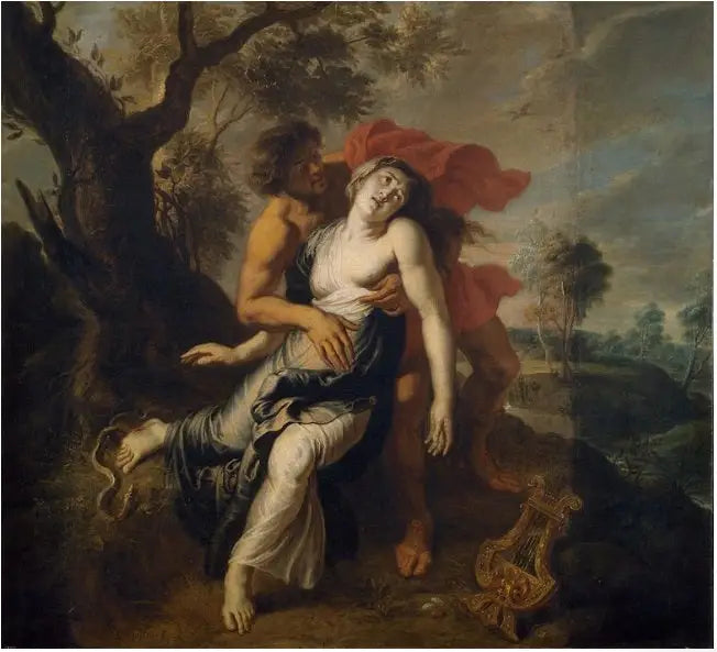 A Morte de Eurídice - Peter Paul Rubens