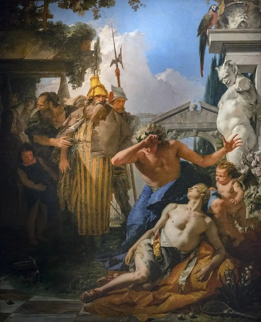 A Morte de Híacintho - Giovanni Battista Tiepolo