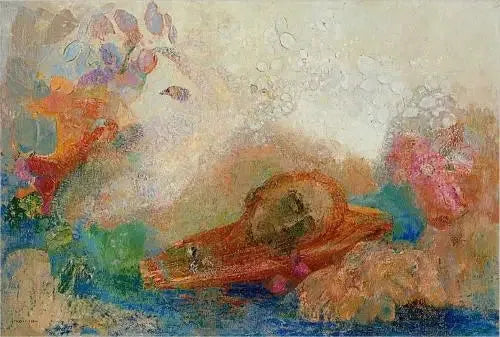 A Morte de Orfeu - Odilon Redon