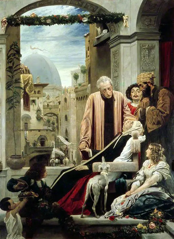 A morte de Brunelleschi - Frederic Leighton