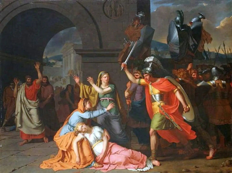 A Morte de Camille - Anne-Louis Girodet