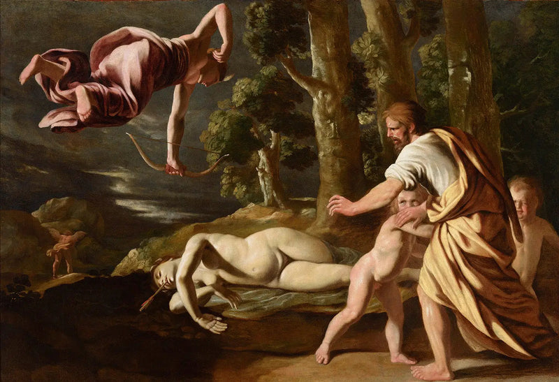 A Morte de Chioné - Nicolas Poussin