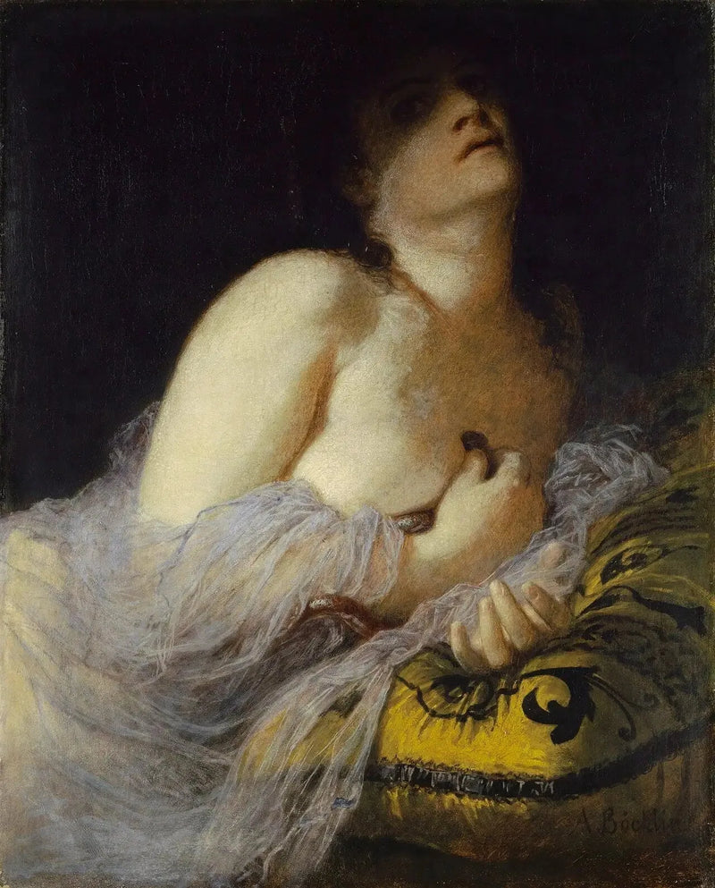 A Morte de Cleópatra - Arnold Böcklin