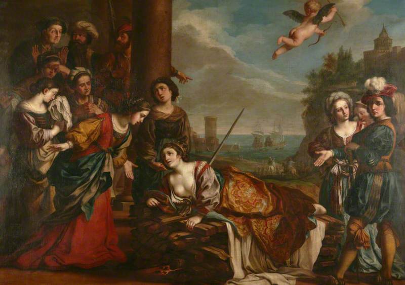 A morte de Dido - Guercino