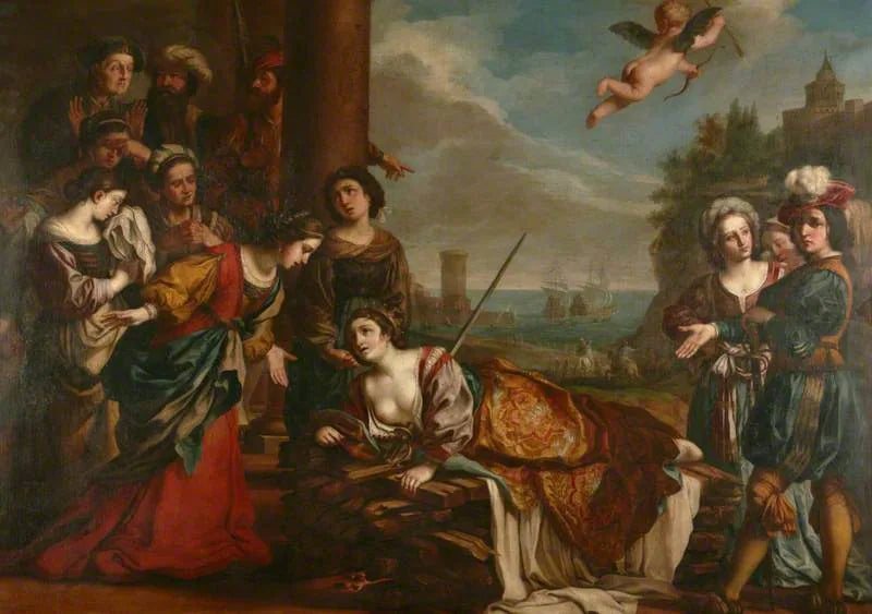 A morte de Dido - Guercino
