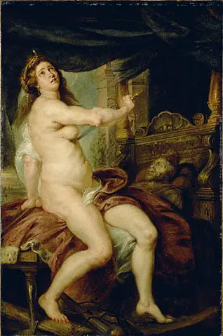 A Morte de Dido - Peter Paul Rubens