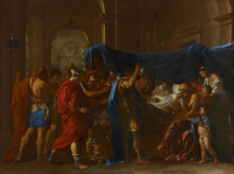 A Morte de Germanicus - Nicolas Poussin