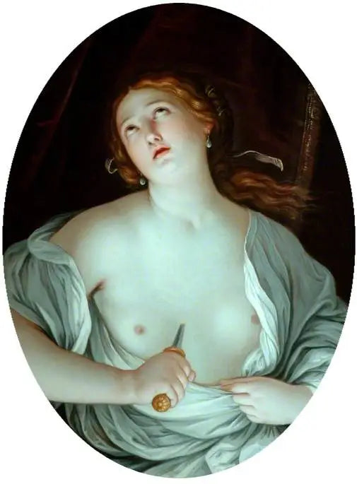 A morte de Lucrécia - Guido Reni