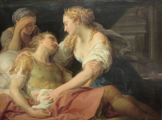 A morte de Marco Antônio - Pompeo Batoni
