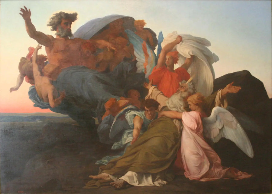 A Morte de Moisés - Alexandre Cabanel
