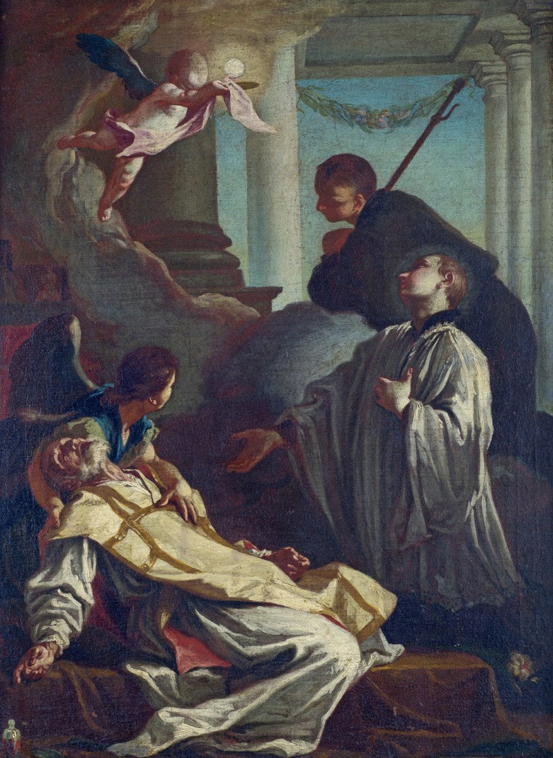 A morte de São André Avellino - Giovanni Battista Piazzetta
