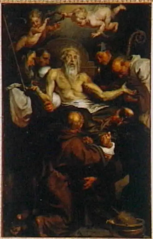 A morte de São Antônio Abade - Peter Paul Rubens
