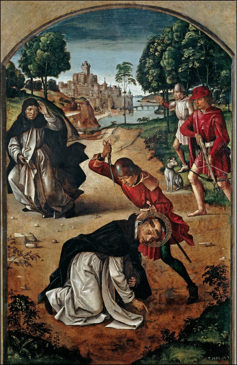 A morte de São Pedro mártir - Pedro Berruguete