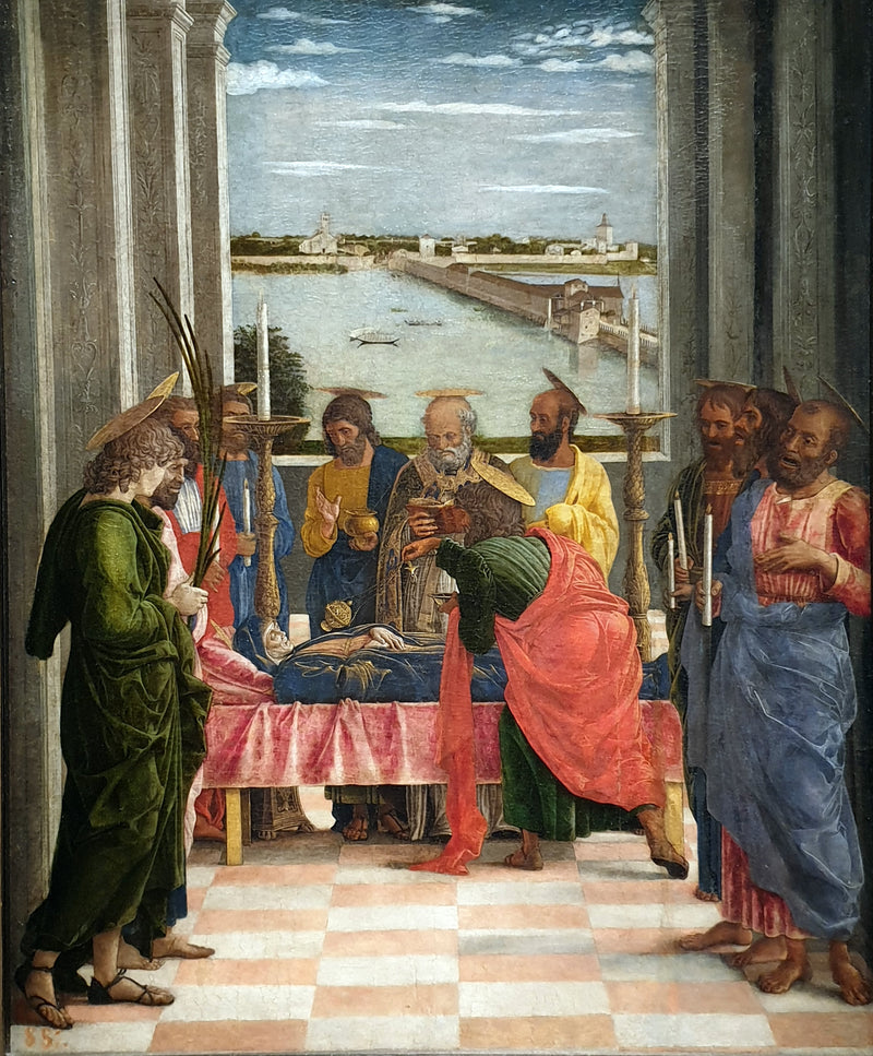 A Morte da Virgem - Andrea Mantegna