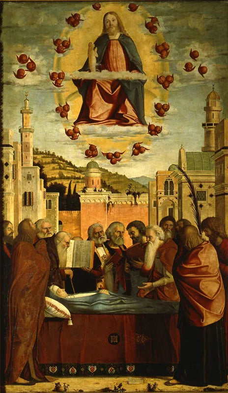 A Morte da Virgem por Carpaccio - Vittore Carpaccio