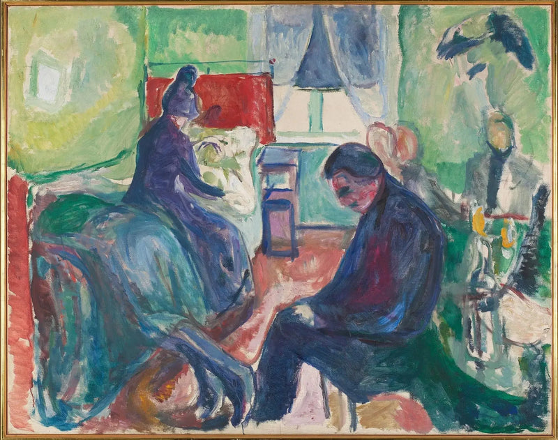 A Morte do Boêmio - Edvard Munch