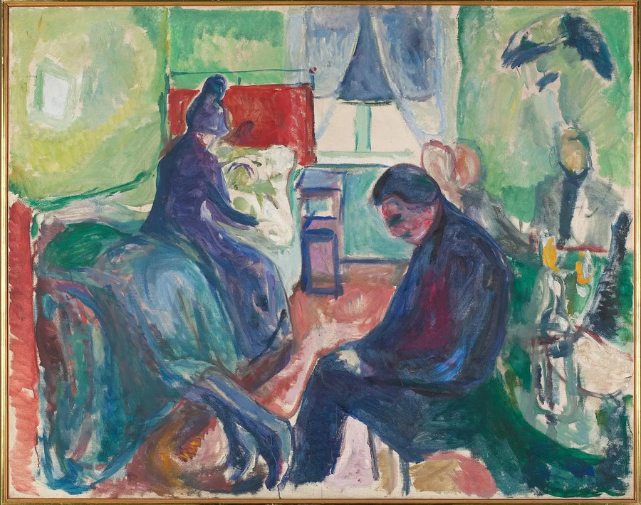A Morte do Boêmio - Edvard Munch