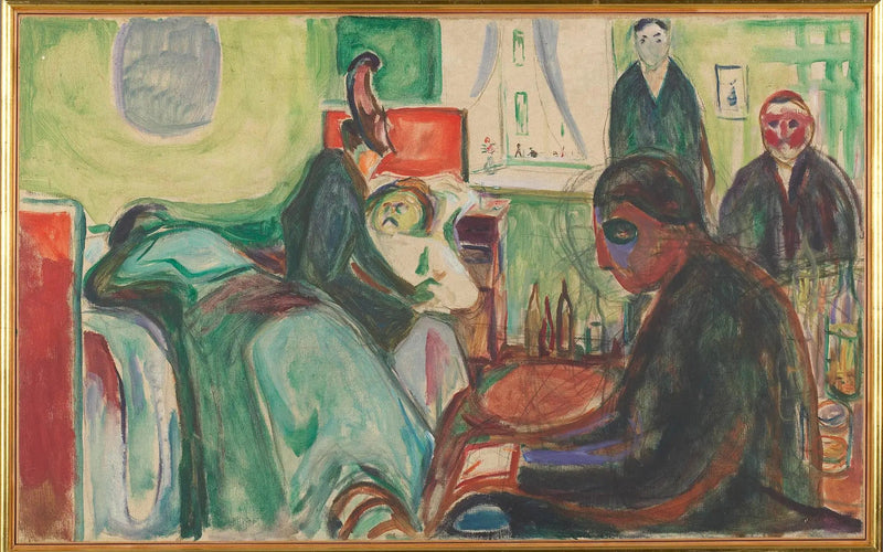 A Morte do Boêmio - Edvard Munch