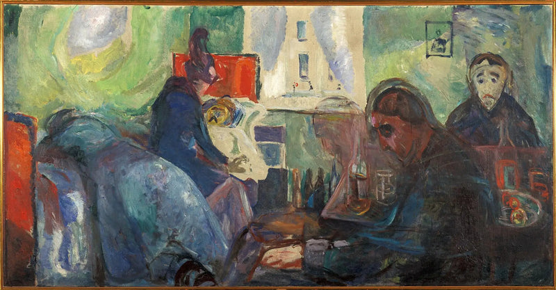 A Morte do Boêmio - Edvard Munch