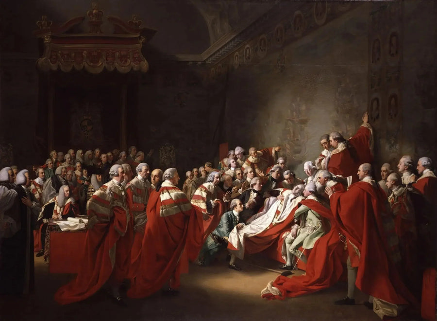 A Morte do Conde de Chatham - John Singleton Copley