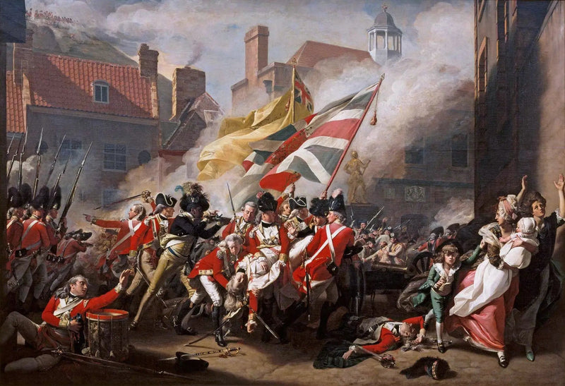 A morte do major Peirson, em 6 de janeiro de 1781 - John Singleton Copley