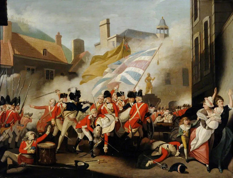 A morte do major Peirson, em 6 de janeiro de 1781 - John Singleton Copley