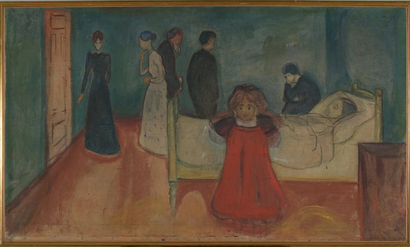 A Morte e a Criança - Edvard Munch