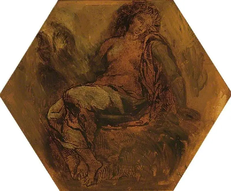 A Musa de Orfeu - Eugène Delacroix