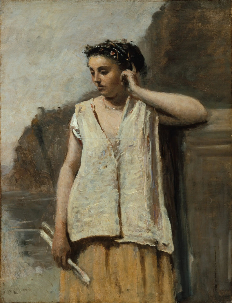 A Musa: A História - Jean-Baptiste Camille Corot