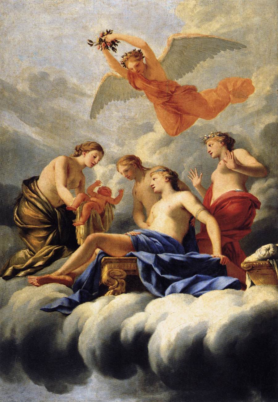 A Nascença do Amor - Eustache Le Sueur