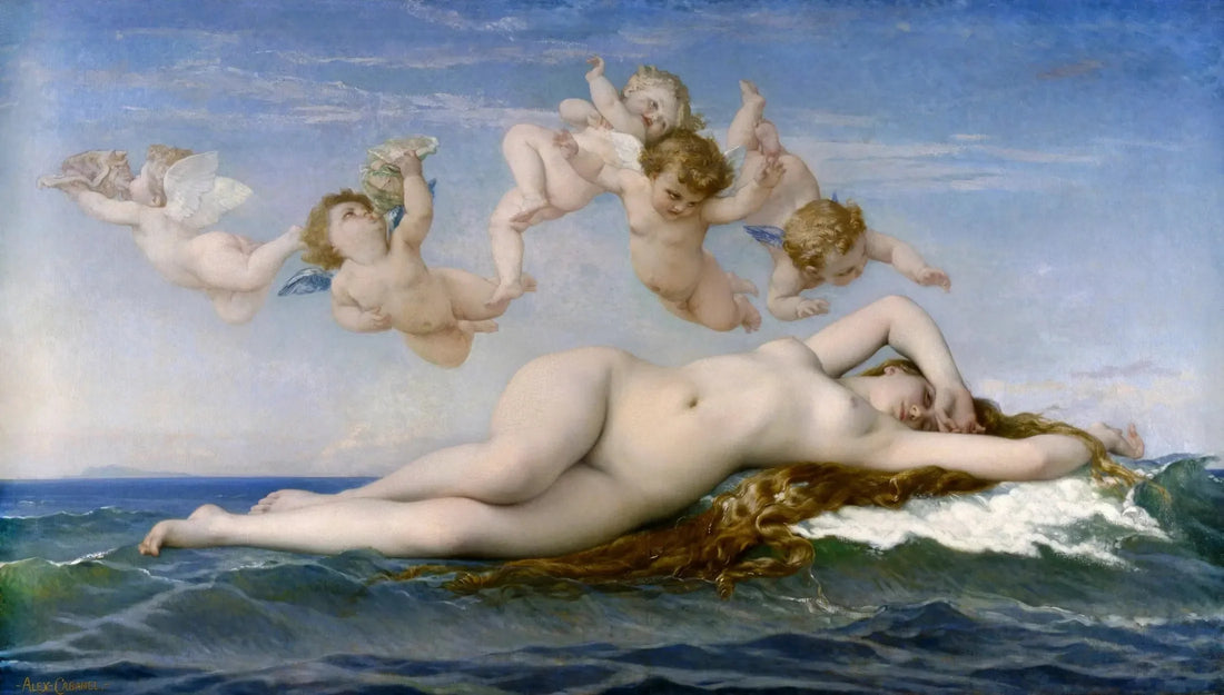 O Nascimento de Vênus - Alexandre Cabanel