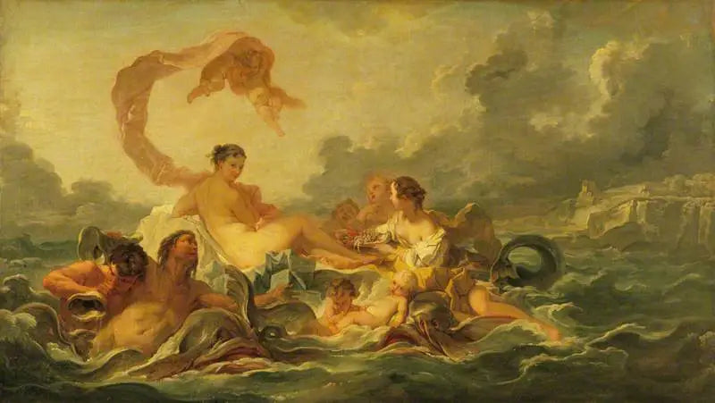O nascimento de Vênus - François Boucher