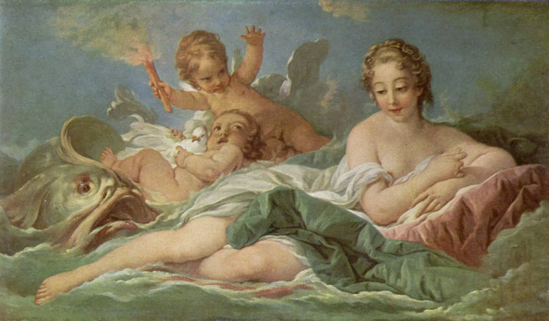 O Nascimento de Vênus - François Boucher