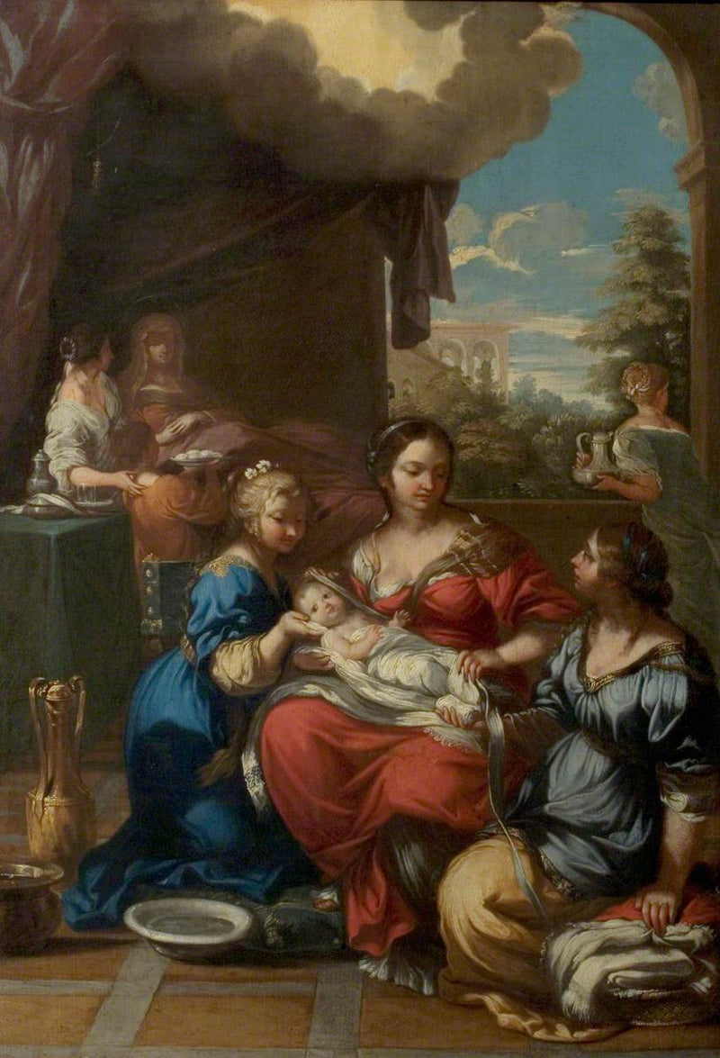 A Nascimento da Virgem - Pietro da Cortona