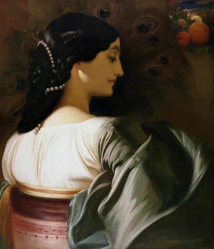 A Naninha, Pavonia - Frederic Leighton