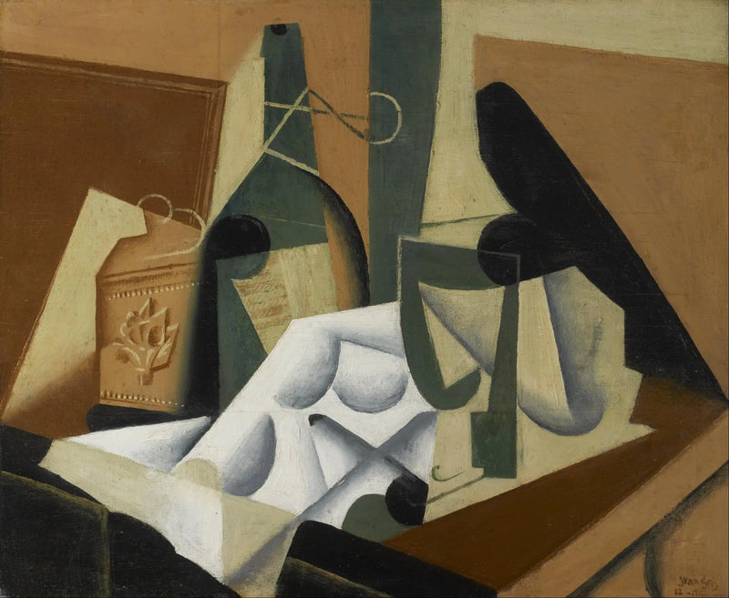 A toalha branca - Juan Gris