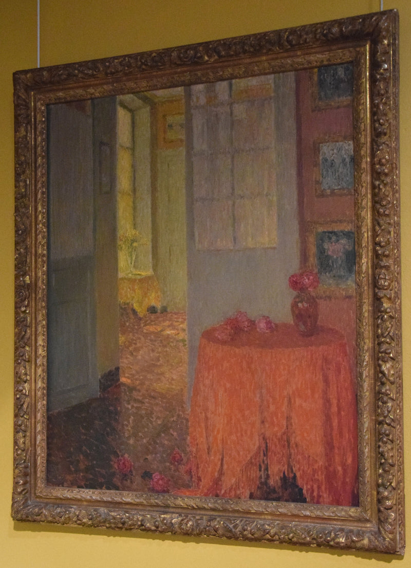 A Toalha Vermelha - Henri Le Sidaner